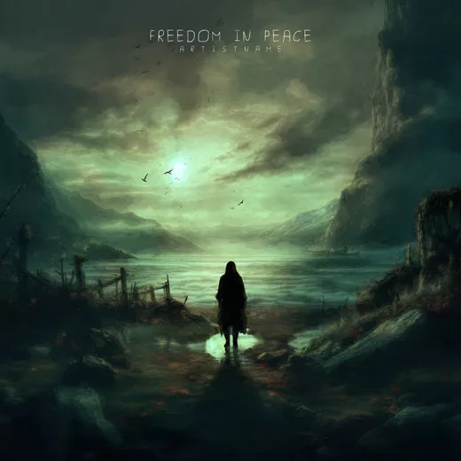 Freedom in peace cover art for sale