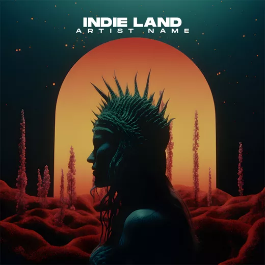Indie land cover art for sale