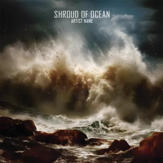 Shroud of ocean cover art for sale