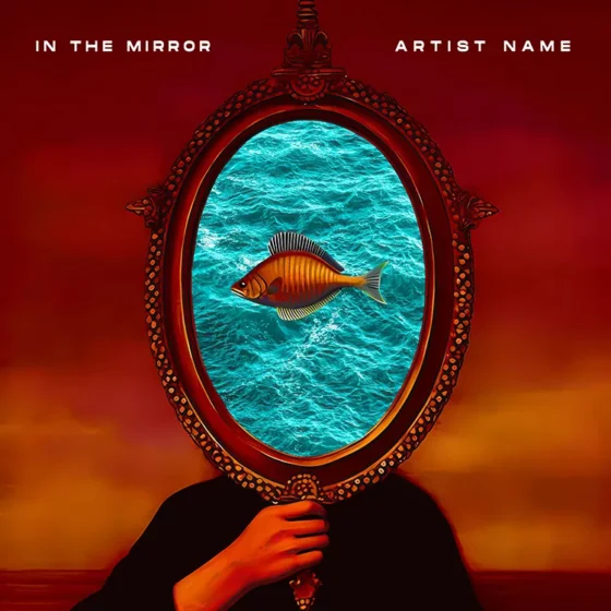 In the mirror Cover art for sale