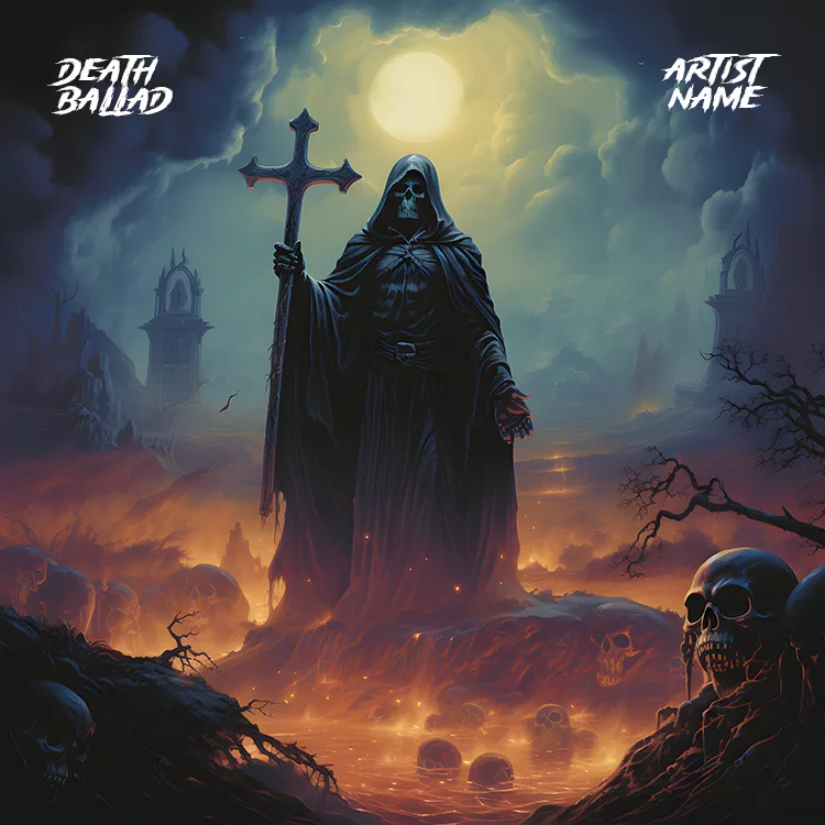 Death ballad cover art for sale