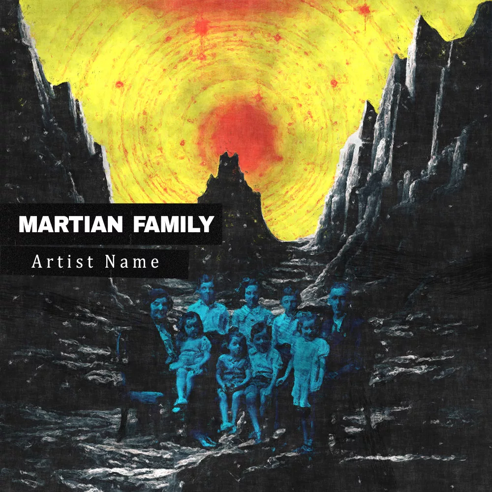 Martian family cover art for sale