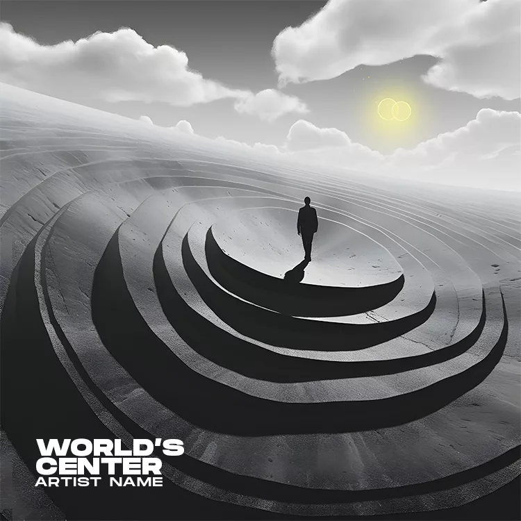World’s center cover art for sale
