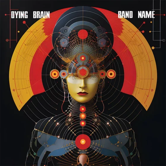 Dying brain Cover art for sale