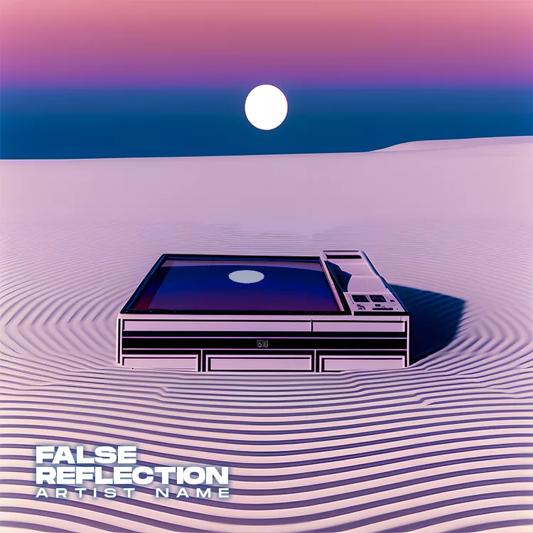 False reflection cover art for sale
