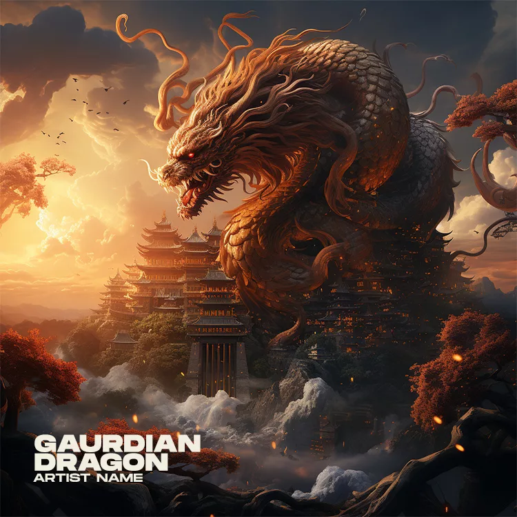 Guardian dragon cover art for sale