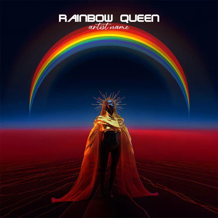 Rainbow queen cover art for sale