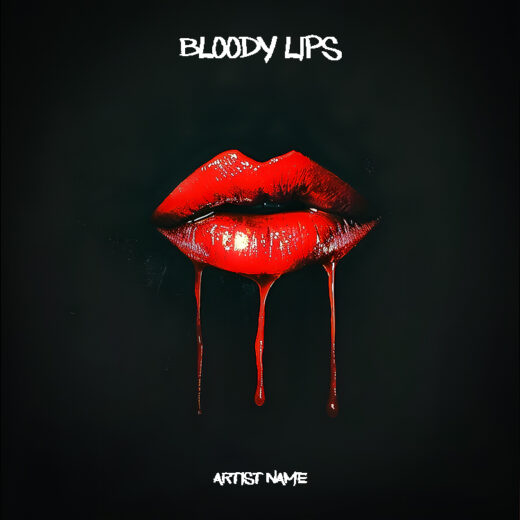 Bloody lips cover art for sale