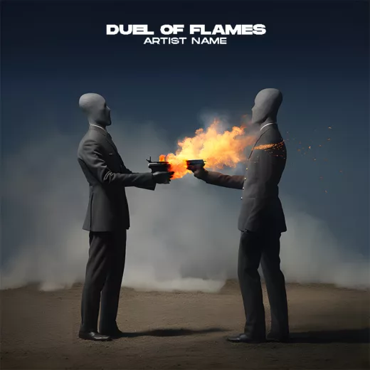 Duel of flames cover art for sale