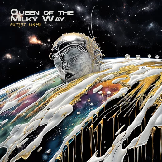 Queen of the milky way cover art for sale