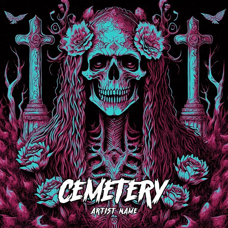 Cemetery cover art for sale