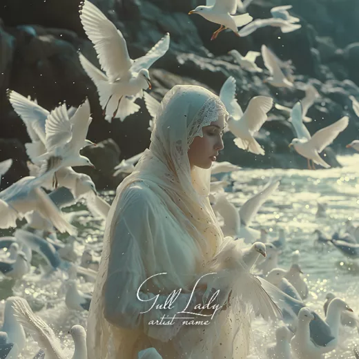 Gull lady cover art for sale