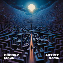 Groovy maze Cover art for sale