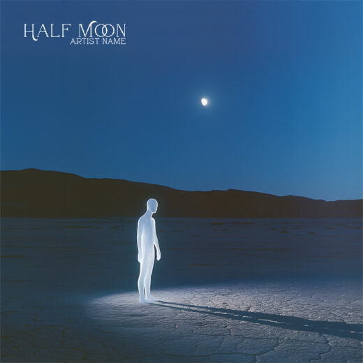 Half moon cover art for sale