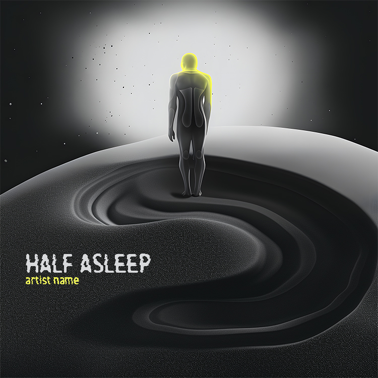 Half Asleep Album Cover Art Design – CoverArtworks