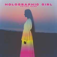 Holographic Girl Cover art for sale