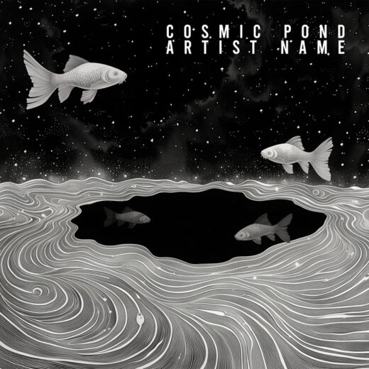 Cosmic pond cover art for sale