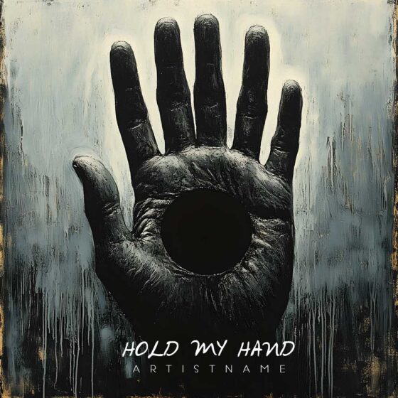 HOLD-MY-HAND Cover Art Design