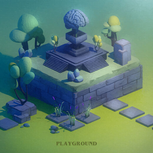 Playground cover art for sale