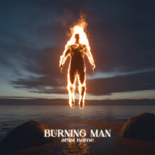 Burning man Cover art for sale