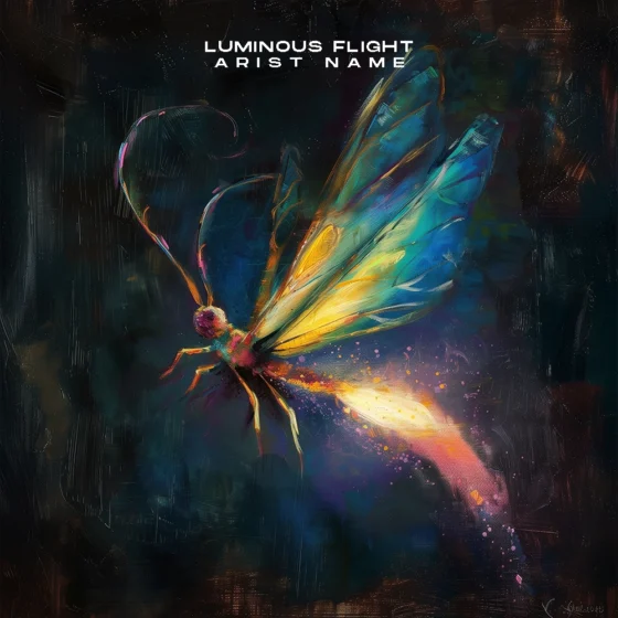 Luminous Flight Cover art for sale