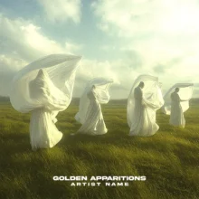 Golden Apparitions Cover art Golden Apparitions Cover Art Design