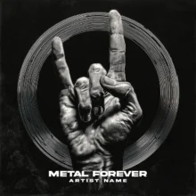 metal Forever Cover Art Design